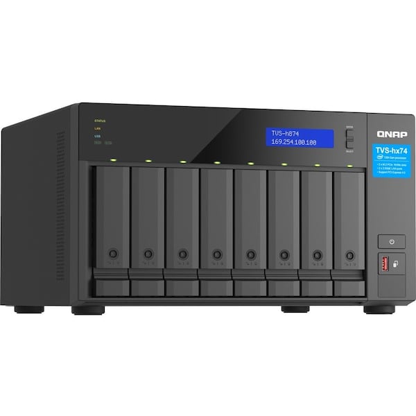 Qnap ULTRA-HIGH SPEED 8 BAY NAS. INTEL CORE I5-1 - TVS-H874-I5-32G-US