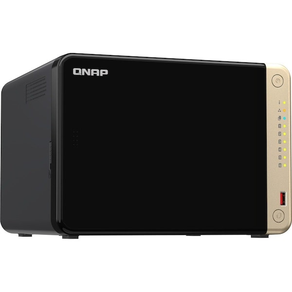 Qnap TS-664 6-BAY HIGH-PERFORMANCE DESKTOP NAS. INTEL 4C/4T PROCESSOR, BURST UP - TS-664-8G-US