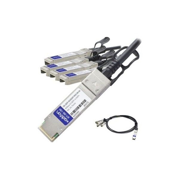 Add-On Network Cable, Cbl-Qsfp-4X10Gsfp-Pass-5M-Ao - CBL-QSFP-4X10GSFP-PASS-5M-AO
