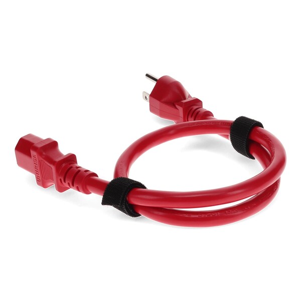 Add-On Addon 3Ft Nema 5-15P To C13 14Awg Blue 100-250V Power Extension Cable - ADD-515P2C1314AWG3FTRD