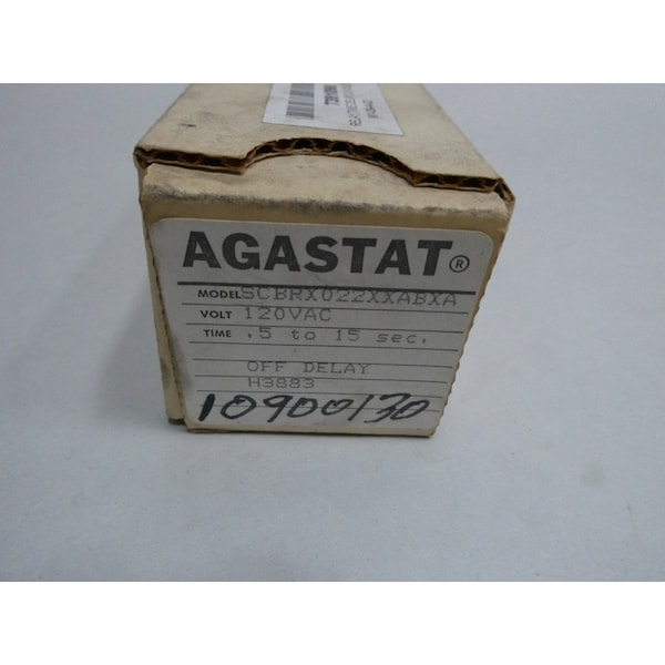 Relevador de retardo de tiempo Agastat 120/240V-AC 120V-DC - SCBRX022XXABXA