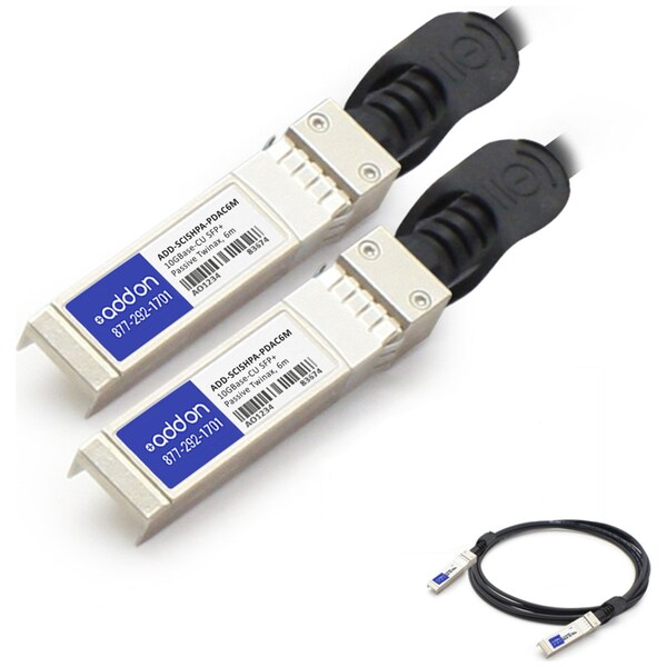 Add-On Addon Cisco Sfp-H10Gb-Cu6M To Hp 487658-B21-6M Compatible Taa - ADD-SCISHPA-PDAC6M