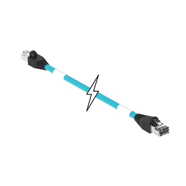 Molex ENET RJ45/RJ45 2PR 3M - 1201080006