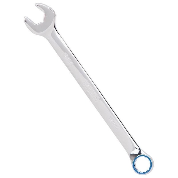 Llave Combinada Vulcan, Métrica, Cabeza de 12 mm, Acero de Vanadio Cromado, Plateado, Mango Redondo - MT6548143