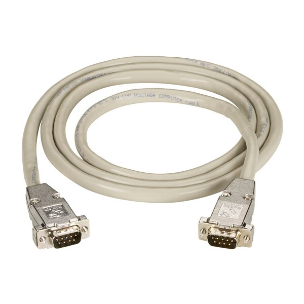 Black Box Db9 Extension Cable w/ Emi/Rfi Hoods,  - EDN12H-0050-MM