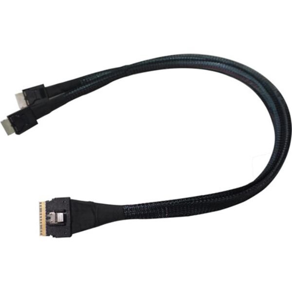 Highpoint NVMe SFF-8654 to SFF-8611 0.5M Cable - 8654-8611-205