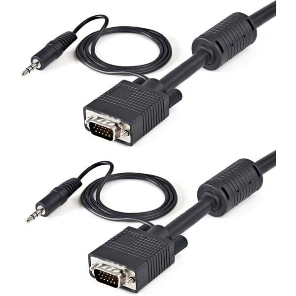 Startech.Com Monitor Vga Cable With Audio, MXTHQMM5MA - MXTHQMM5MA