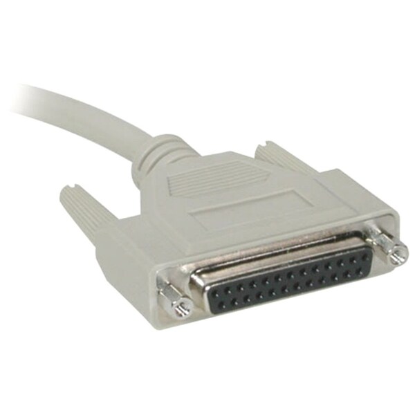 C2G C2G 10ft DB25 M/F Extension Cable - DB-25 Male - DB-25 Female - Beige - 02656