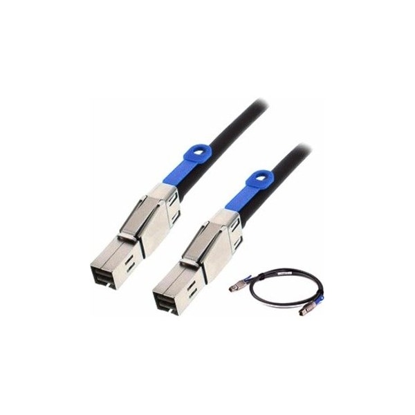 Add-On Addon 1.00M (3.28Ft) Sff-8644 Male To Sff-8644 Male Black Mini-Sas - ADD-SFF8644-8644-1M