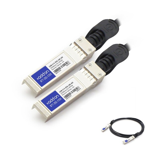 Add-On Addon Arista Networks Compatible Taa Compliant 25Gbase-Cu Sfp28 - CAB-S-S-25G-1M-AO