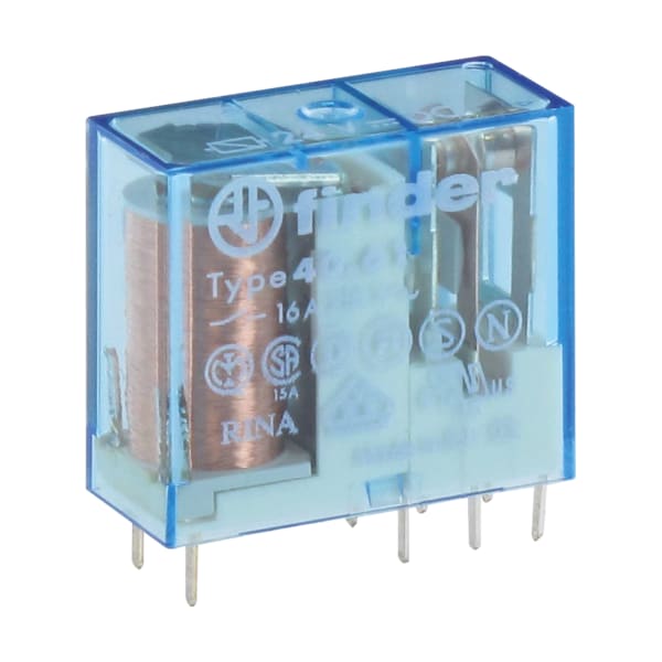 Murr Elektronik RELÉ 110V AC, ENTRADA: 110 VCA - SALIDA: 250 VCA/VCC / 8 A, 2 contactos C/O - relé enchufable para RTS-2FI - 61357