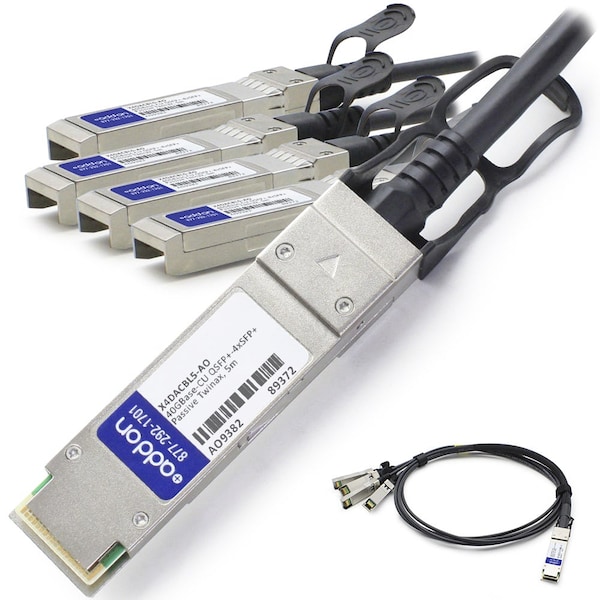 Add-On Addon Intel X4Dacbl5 Compatible Taa Compliant 40Gbase-Cu Qsfp+ To - X4DACBL5-AO