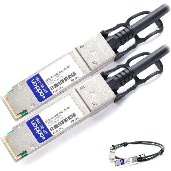 Add-On Addon Juniper Networks Ex-Qsfp-40Ge-Dac-3M Compatible Taa Compliant - EX-QSFP-40GE-DAC-3M-AO