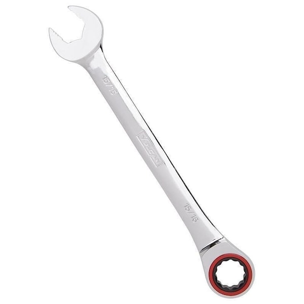 Llave Combinada Vulcan, SAE, Cabeza de 15/16 pulgadas, Acero de Vanadio Cromado, Espejo Pulido - PG15/16