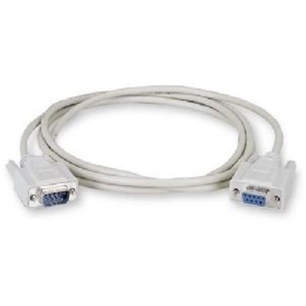 Serverusa DB9 Serial Extension Cable - Male-Female, 10 ft. - SE924068