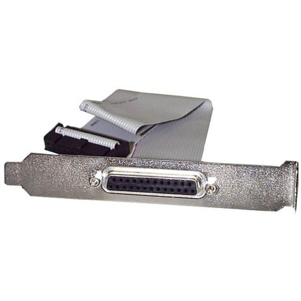 Startech.Com 16in DB25 Parallel Female to IDC 25 Pin Header Slot Plate - PLATE25F16