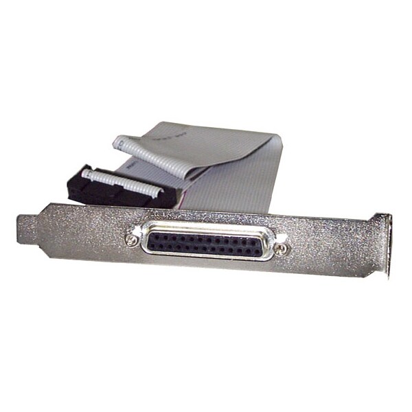 Startech.Com 16in DB25 Parallel Female to IDC 25 Pin Header Slot Plate - PLATE25F16