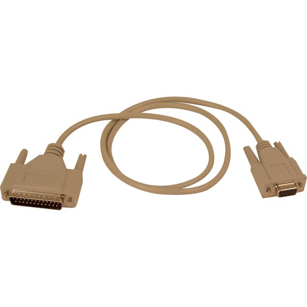 Belkin Belkin Pro Series - Serial Cable - Db-9 (F) - Db-25 (M) - 25 Ft - F2L088-25