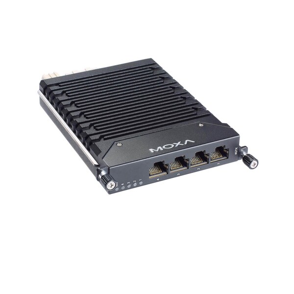 Moxa Giga Eth. Module, Pt-G7728/G7828 Series w/ 4 10/100/1000, Lm-7000H-4Gtx - LM-7000H-4GTX