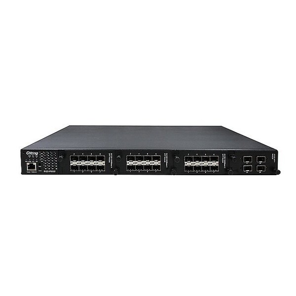 Oring Networking IEC 61850-3 modular rackmount managed switch; 4 slots, high-voltage power - RGS-P9000-HV