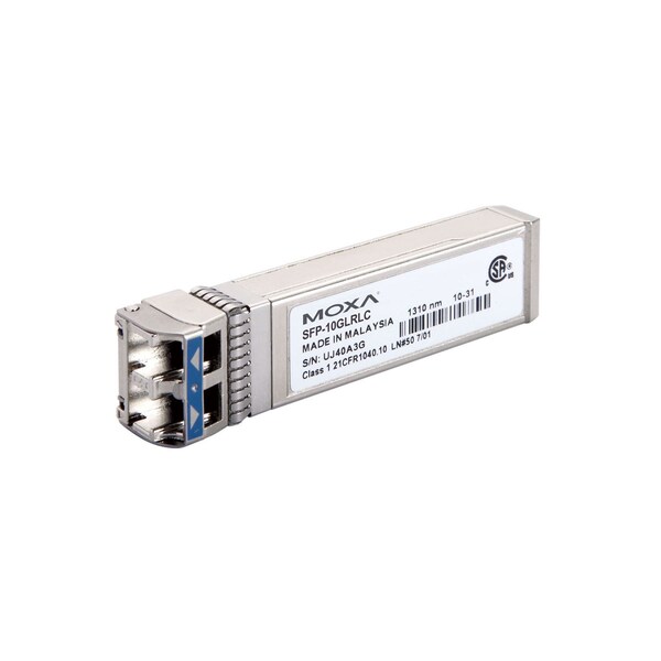 Moxa Sfp+ Module W/ 1 10Gbase-ZrPort For 80 Km Transmission, Lc - SFP-10GZRLC-T