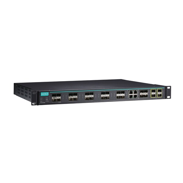 Moxa Layer 2 Full Gigabit Mgd Eth. Swtch, M1Icsg7528A8Gsfp4Xgh - ICS-G7528A-8GSFP-4XG-HV-HV-T