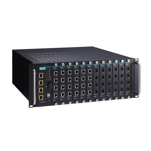 Moxa Layer 2 Full Gigabit Mgd Eth. Swtch Slots, 4Port, Ics-G7752A-4Xg-Hv-Hv - ICS-G7752A-4XG-HV-HV