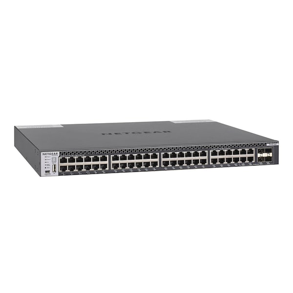 Bzbgear Netgear ProSafe M4300 48G Managed Switch 48x10GbE 48 Ports Manageable 10GBase-T, 10GBase-X Layer 4 - NET-M4300-48X-PC