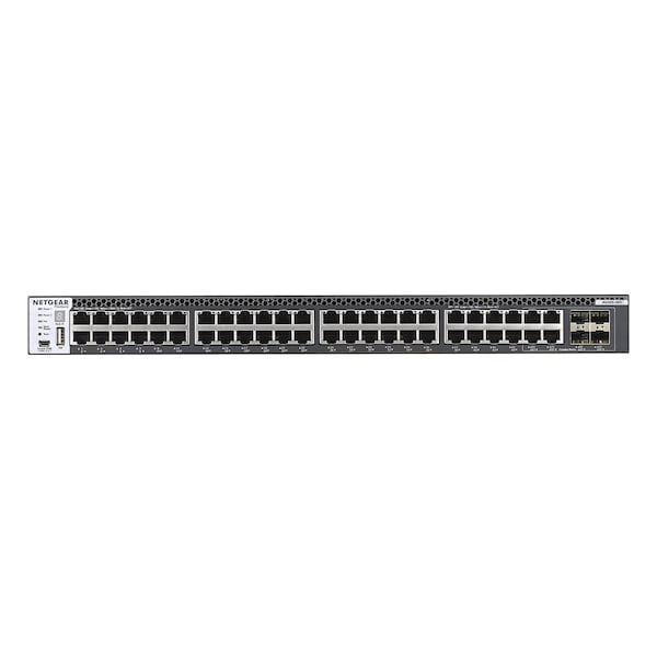 Bzbgear Netgear ProSafe M4300 48G Managed Switch 48x10GbE 48 Ports Manageable 10GBase-T, 10GBase-X Layer 4 - NET-M4300-48X-PC