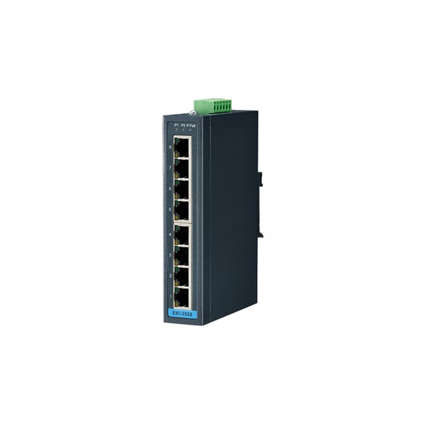 Advantech 8-Port 10/100Mbps Unmanaged Ethernet Switch - EKI-2528-BE