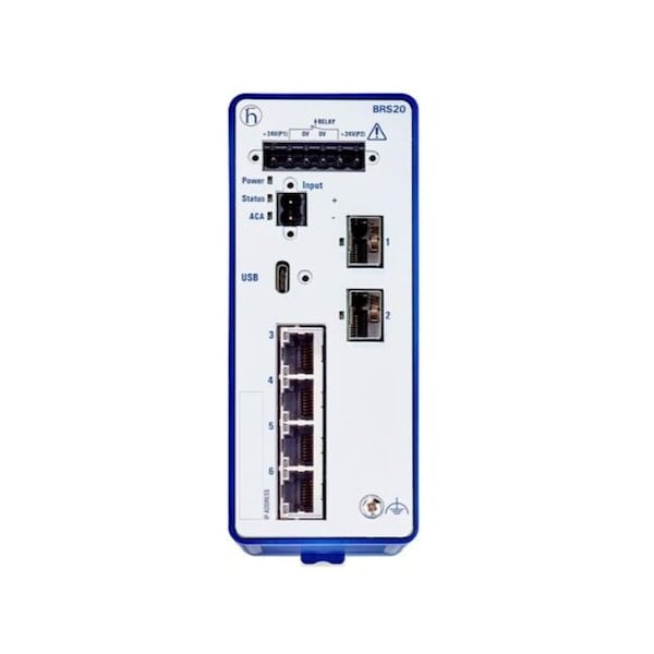 Hirschmann BOBCAT BRS20-16TX - Industrial Ethernet Switch, 16 x 10/100Base-TX, RJ45, DIN-Rail Mount,  - 942170053