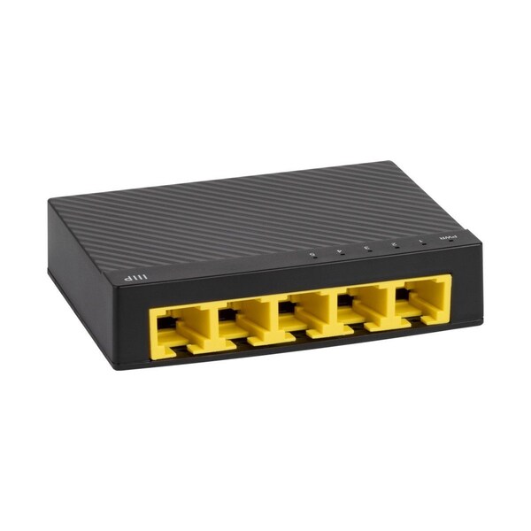 Monoprice 5-Port 10/100/1000Mbps Gigabit Ethernet Unmanaged Switch - 41712