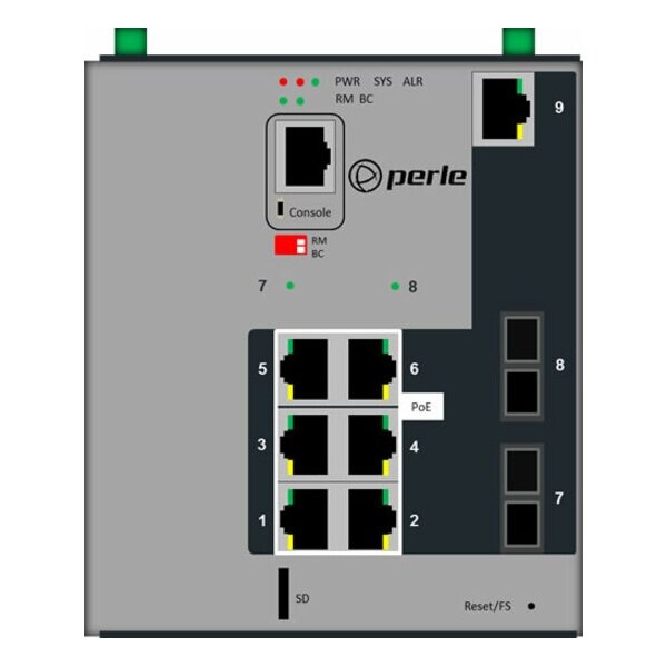 Perle Systems 509F2Pp6C2Sd40Xt Ethern Switch - 07016490