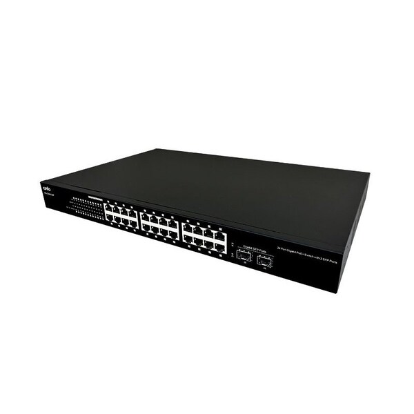 Cerio A3 - 24 Port 10/100/1000M Gigabit Switch with 2 SFP Ports - CS-1224G