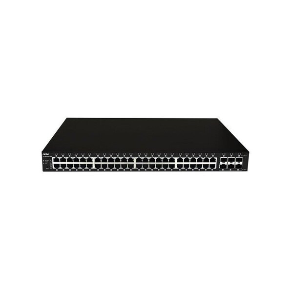 Cerio 48 Port 10/100/1000M Gigabit Web Managed PoE+ Switch with 6 SFP+ 10Gigabit Ports, 960 Watt Power - CS-2648XG-48P