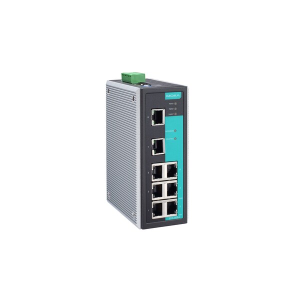 Moxa Entry-Level Mgd Eth. Swtch W/ 8 10/100Baset(X)Ports, Eds-408A-Eip-T - EDS-408A-EIP-T