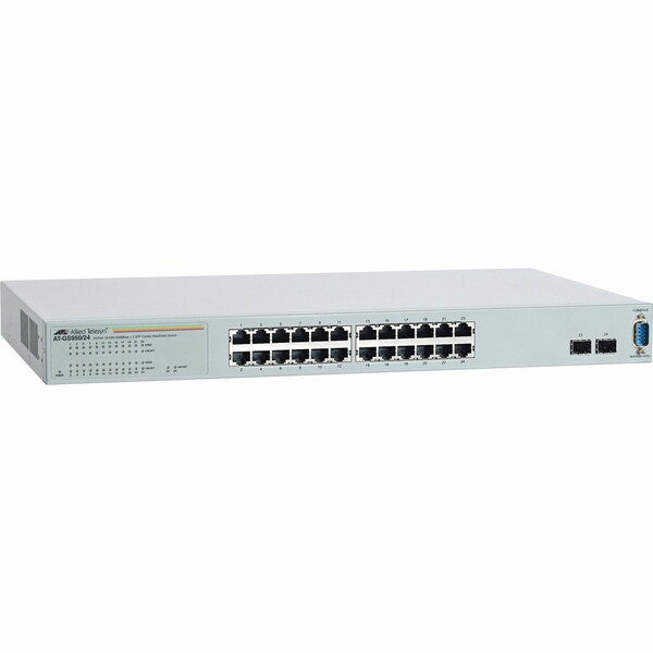 Allied Telesis Allied Telesis AT-GS950/24 24 Port Gigabit WebSmart Switch - 24 x 10/100/1000Base-T - AT-GS950/24-10