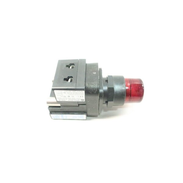 Botón pulsador iluminado rojo de 12-130V-CA 12-130V-CD - 800H-QRBH2RA4Y de Allen Bradley