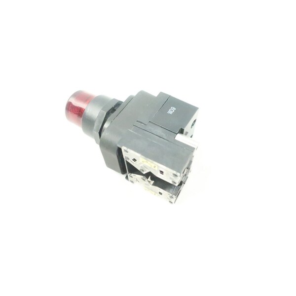 Botón pulsador iluminado rojo de 12-130V-CA 12-130V-CD - 800H-QRBH2RA4Y de Allen Bradley