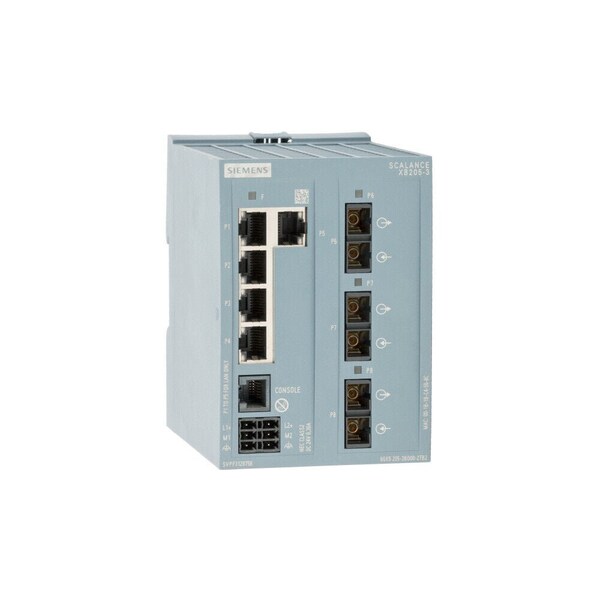 Siemens SCALANCE XB205-3 managed Layer 2 IE Switch 5x IEC 62443-4-2 certified - 6GK5205-3BD00-2TB2