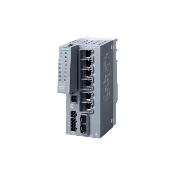 Siemens SCALANCE XC206-2SFP manageable Layer 2 IE switch IEC 62443-4-2 - 6GK5206-2BS00-2AC2