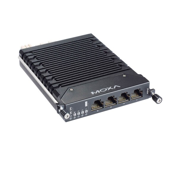 Moxa Giga Eth. Module, Pt-G7728/G7828 Series w/4 10/100/1000, Lm-7000H-4Gpoe - LM-7000H-4GPOE