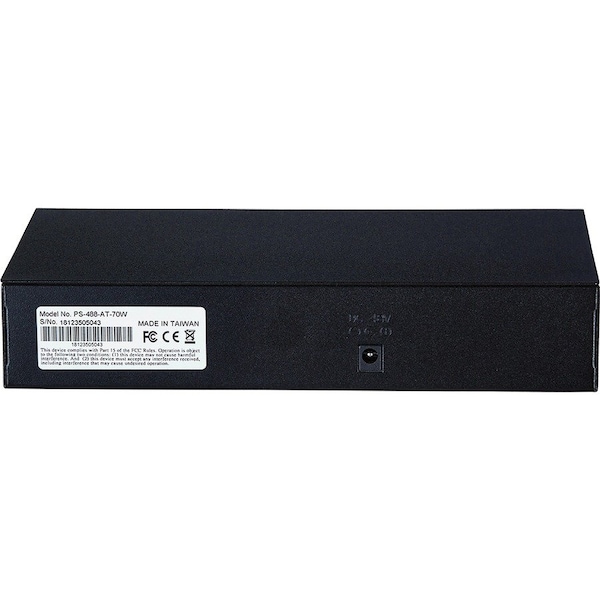 Intellinet Network Solutions 8 X Poe Ports, Ieee 802.3At/Af Power-Over-Ethernet (Poe+/Poe),  - 560764