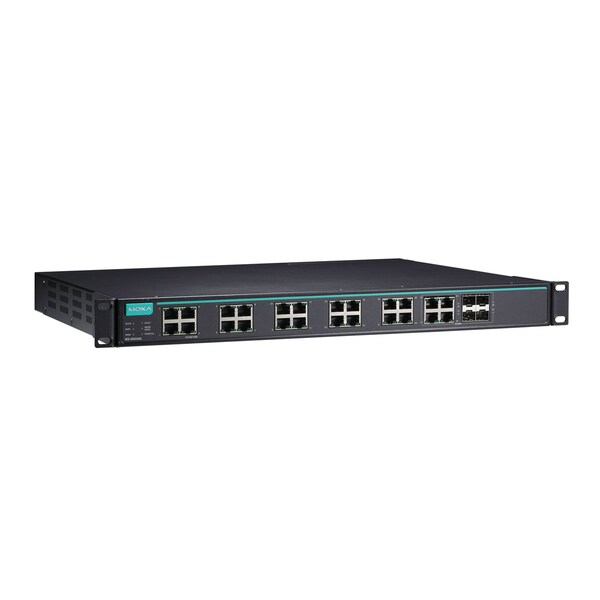 Moxa Layer 2 Full Gigabit Mgd Eth. Swtch, M1Iksg6524A4G - IKS-G6524A-4GTXSFP-HV-HV