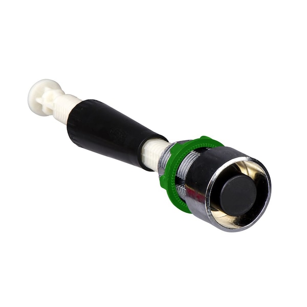 Botón de reinicio de sobrecarga manual Schneider Electric, Harmony XB4, metal, empotrado, negro, 22mm, distancia de accionamiento de 6...16mm, sin marcar - XB4BA821