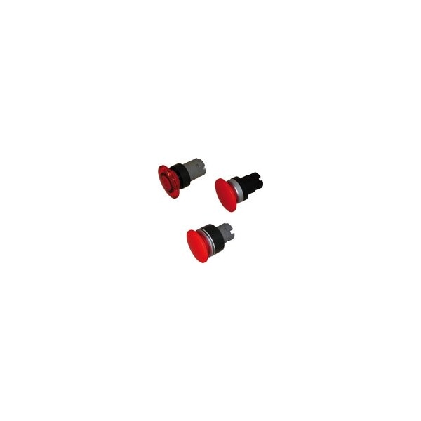 Bisel de champiñón Carlo Gavazzi Diam 40mm Rojo mantenida - PB22BM41R