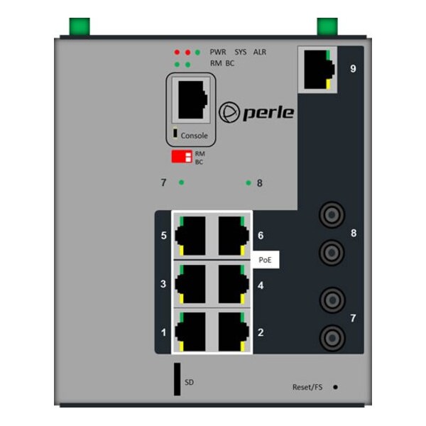 Perle Systems 509F2Pp6T2Sd20 Ethern Switch - 07016420
