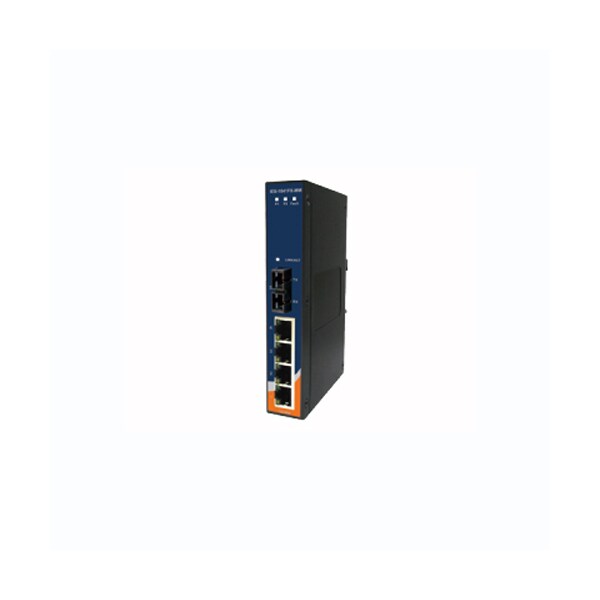 Oring Networking Slim Type 4x 10/100TX (RJ-45) + 1x 100FX (Single Mode/ SC) - IES-1041FX-SS-SC