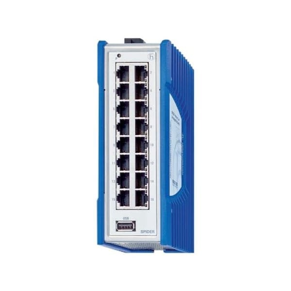 Hirschmann SPIDER-PL-20-16T1999999TY9HHHV - Industrial Ethernet Switch, 16 x 10/100Base-TX,  - 942141036