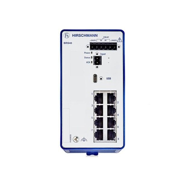 Hirschmann BOBCAT BRS40-16TX/4SFP - Industrial Ethernet Switch, 16 x 10/100/1000Base-TX, RJ45, 4 x FE - 942170065
